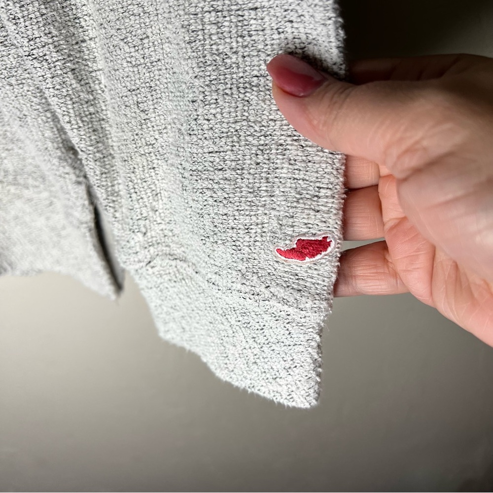 Original League Collegiate Gray Textured‎ Cape Cod Sweater - Picture 5 of 8